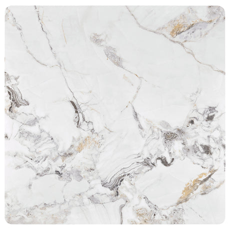 Carvell Mirage White 3-piece Square Coffee and End Table Set - Ornate Home