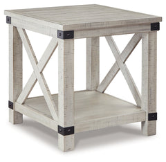 Carynhurst White Wash End Table - Ornate Home