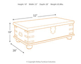 Carynhurst White Wash Gray Coffee Table and 2 End Tables (Online Special Price) - Ornate Home