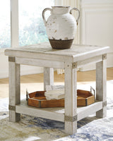 Carynhurst White Wash Gray Coffee Table and 2 End Tables (Online Special Price) - Ornate Home
