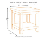 Carynhurst White Wash Gray Coffee Table and 2 End Tables - Ornate Home