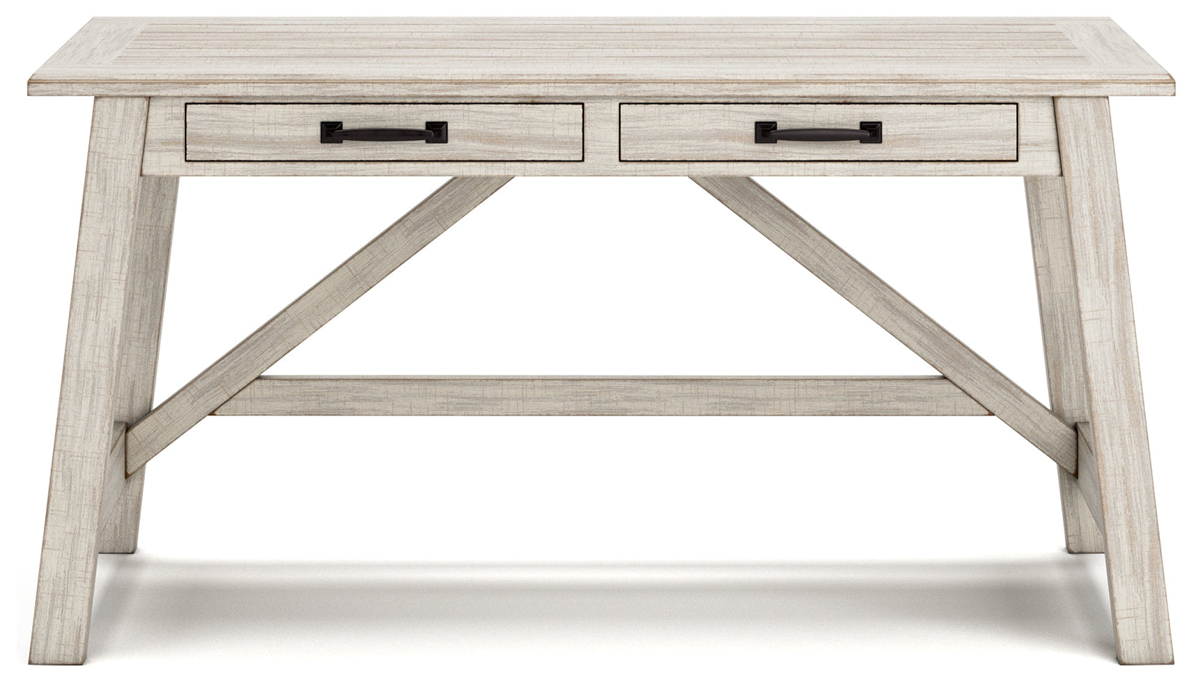 Carynhurst Whitewash 60" Home Office Desk (Online Special Price) - Ornate Home