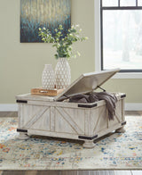 Carynhurst Whitewash Coffee Table (Online Special Price) - Ornate Home