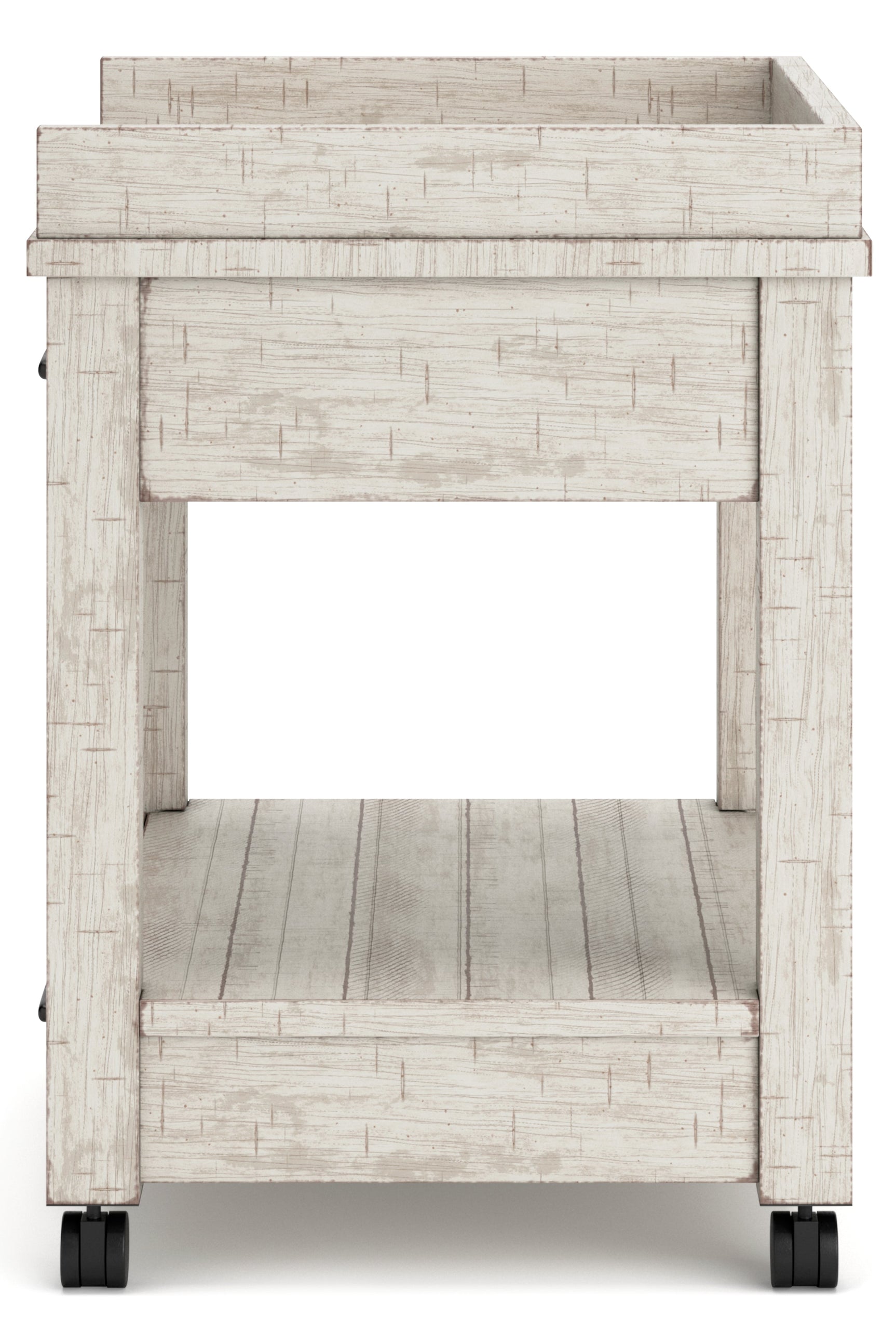 Carynhurst Whitewash Printer Stand - Ornate Home