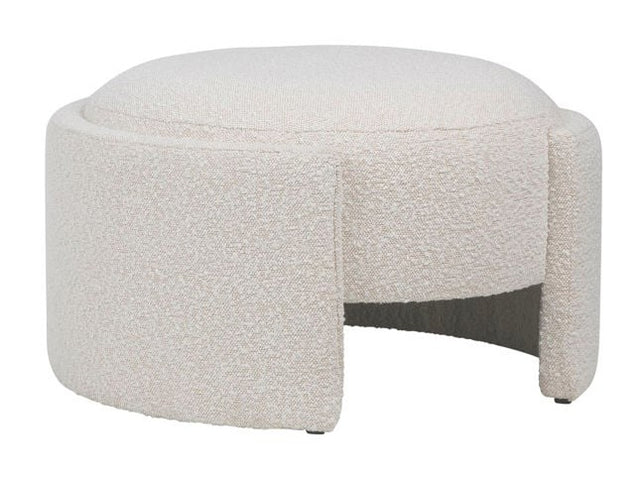 Casa Off White Ottoman - Ornate Home