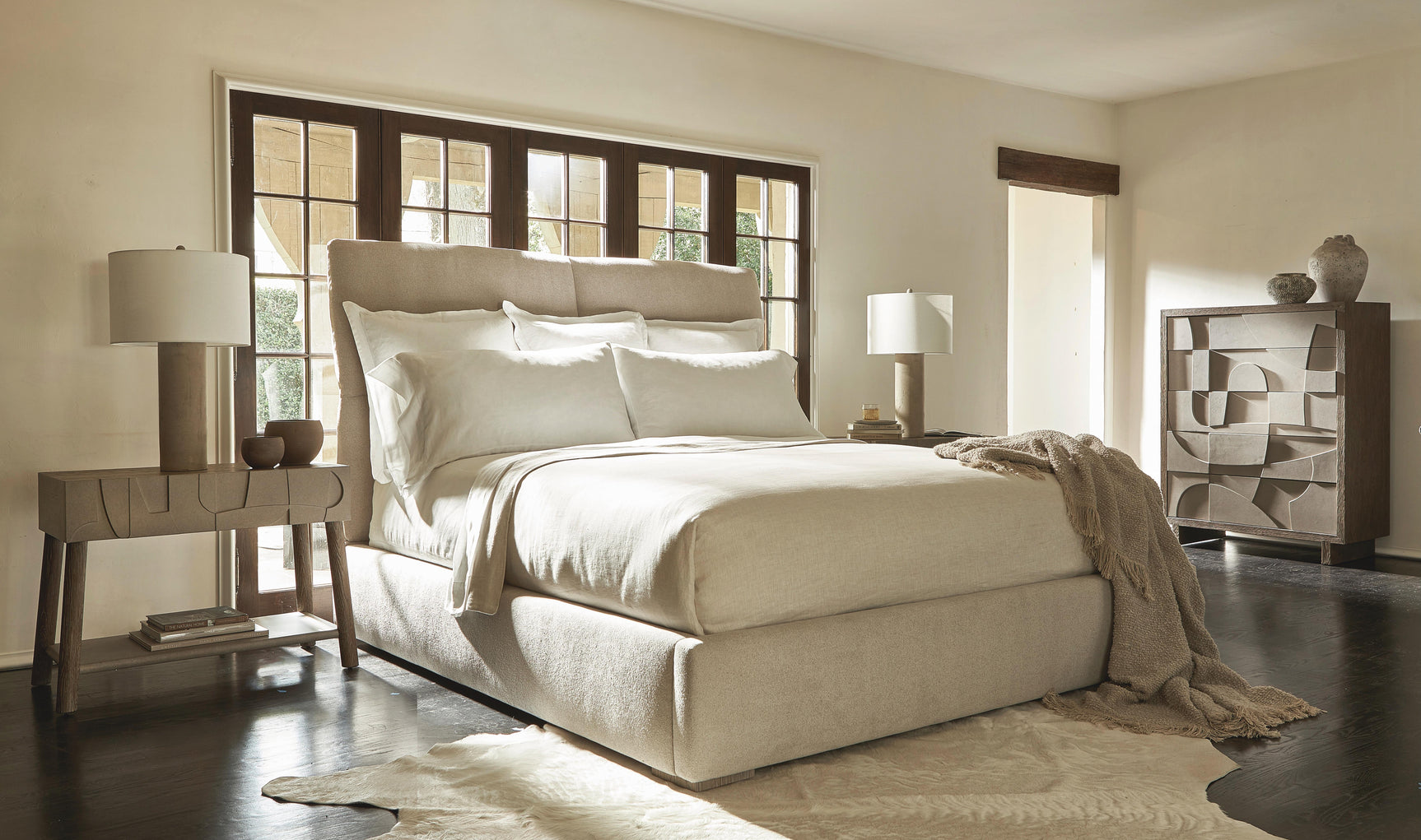 Casa Paros Bedrock/Playa Tall Drawer Chest - Ornate Home