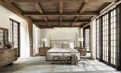 Casa Paros Playa King Panel Bed - Ornate Home