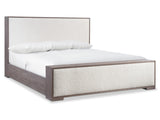 Casa Paros Playa/White/Cream Panel King Bed - Ornate Home