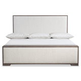 Casa Paros Playa/White/Cream Panel King Bed - Ornate Home