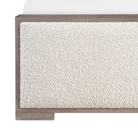 Casa Paros Playa/White/Cream Panel King Bed - Ornate Home