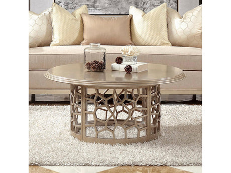 Cascade Champagne Coffee Table  / HD-8913CHAM - Ornate Home