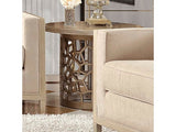Cascade Champagne End Table  / HD-8913CHAM - Ornate Home