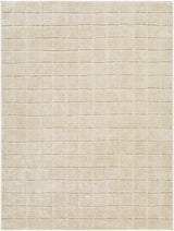 Cascade Checkered Beige Area Rug - Ornate Home