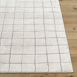 Cascade Checkered Ivory Area Rug - Ornate Home