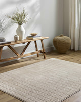 Cascade Dark Beige Area Rug - Ornate Home