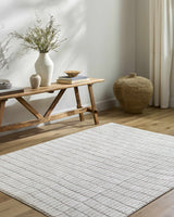 Cascade White Area Rug - Ornate Home