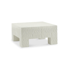 Cascade White Outdoor Cocktail Table - Ornate Home