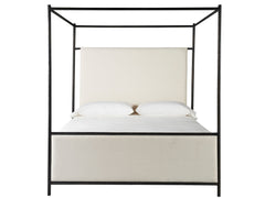 CascadeBronze/Berber Fleece King Canopy Bed - Ornate Home