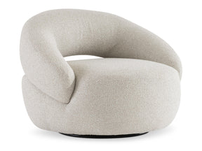 Cascais Beige/Tan Outdoor Swivel Chair - Ornate Home