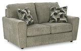 Cascilla Pewter Loveseat (Online Special Price) - Ornate Home