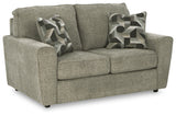 Cascilla Pewter Loveseat (Online Special Price) - Ornate Home