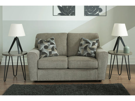 Cascilla Pewter Loveseat - Ornate Home