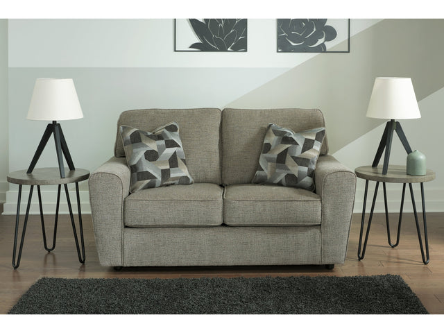 Cascilla Pewter Loveseat - Ornate Home