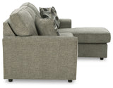 Cascilla Pewter Sofa Chaise and Loveseat - Ornate Home