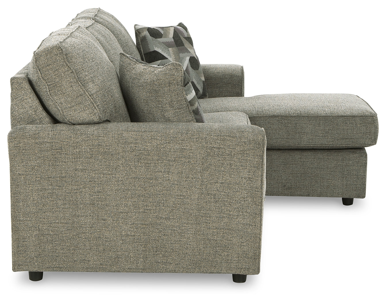 Cascilla Pewter Sofa Chaise and Loveseat - Ornate Home