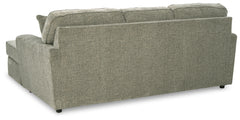 Cascilla Pewter Sofa Chaise and Loveseat - Ornate Home
