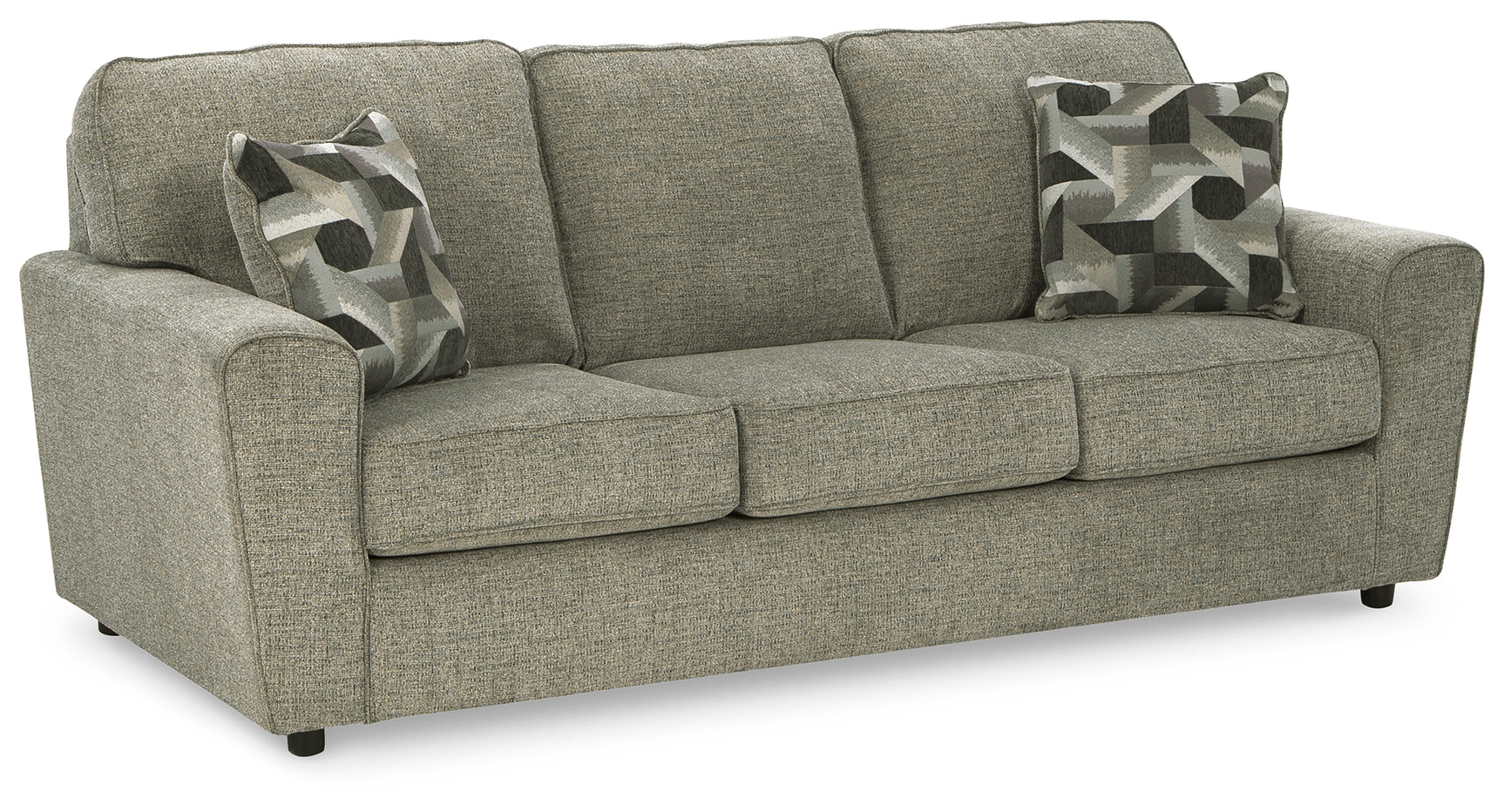 Cascilla Pewter Sofa, Loveseat, Chair and Ottoman - Ornate Home