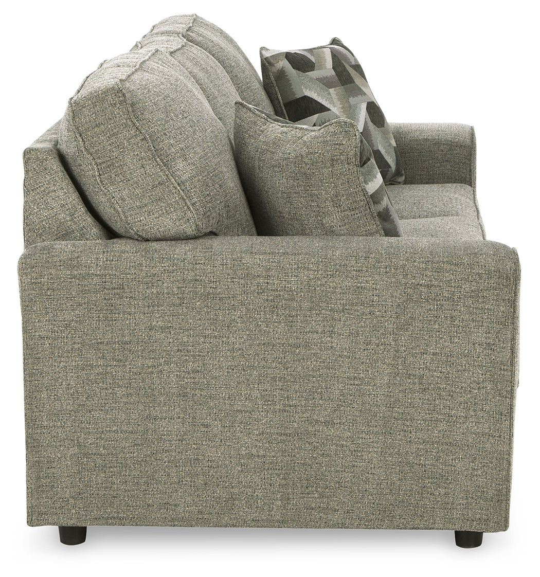 Cascilla Pewter Sofa, Loveseat, Chair and Ottoman - Ornate Home