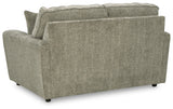 Cascilla Pewter Sofa, Loveseat, Chair and Ottoman - Ornate Home