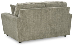 Cascilla Pewter Sofa, Loveseat, Chair and Ottoman - Ornate Home