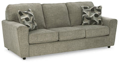 Cascilla Pewter Sofa and Loveseat - Ornate Home