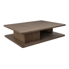 Casey Dark Brown Large Coffee Table - Ornate Home