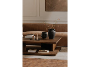 Casey Dark Brown Large Coffee Table - Ornate Home
