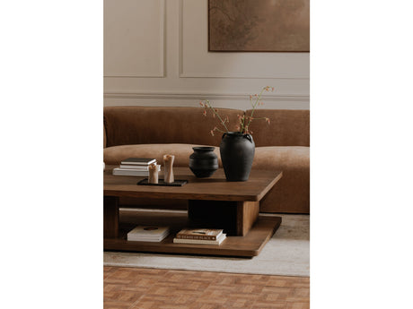 Casey Dark Brown Large Coffee Table - Ornate Home