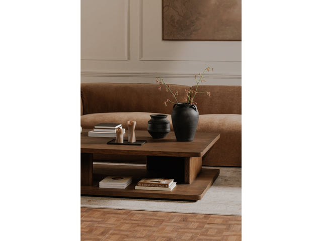 Casey Dark Brown Large Coffee Table - Ornate Home