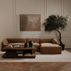 Casey Dark Brown Large Coffee Table - Ornate Home