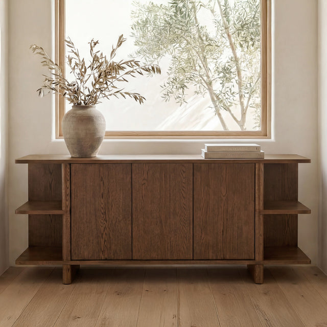 Casey Dark Brown Sideboard - Ornate Home
