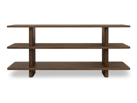 Casey Dark Brown Small Bookcase - Ornate Home