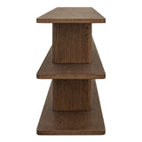 Casey Dark Brown Small Bookcase - Ornate Home