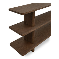Casey Dark Brown Small Bookcase - Ornate Home