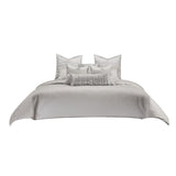Casey Platinum Comforter Set - Ornate Home