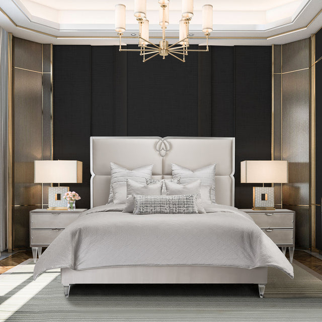 Casey Platinum Comforter Set - Ornate Home