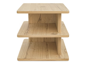 Casey Rustic Oak Side Table - Ornate Home