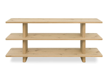 Casey Rustic Oak Small Bookcase - Ornate Home