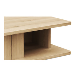 Casey Rustic Oak Small Coffee Table - Ornate Home