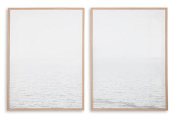 Cashall Gray Wall Art (Set of 2) (Online Special Price) - Ornate Home